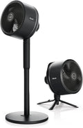Shark FlexBreeze 2-in-1-Ventilator mit hoher Geschwindigkeit, Hybrid-Ventilator mit Kabel und kabellos, für den Innen- und Außenbereich, mit Fernbedienung, Neigung, verstellbar, UV-beständig und(modern or sleek)