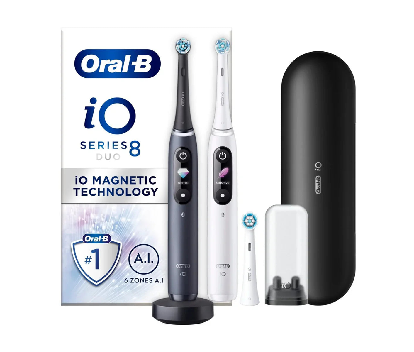 Oral-B iO8 Duo Pack Electric Toothbrush(Default Title)