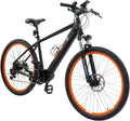 Highphoria Elektrofahrrad Erwachsene, 250W 25 km/h E-Bike mit Batterie, Starker Motor, Kettenschaltung, E-Mountainbike mit Hydraulische Federgabel Pedelec für Damen  Herren(Schwarz-Orange/27,5 Zoll - Xplorer)