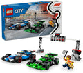 LEGO City F1 Startplan med VCARB och Sauber Racing Cars Fordonslekset 60474