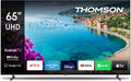 THOMSON 24 TV (60 cm) LED HD 12V Camping Smart Android TV, Google Assistant, Wi-Fi, Dolby Digital, Bluetooth, Trippel-Tuner (Kabel/Satellit/Antenn), HDMI, CI+, A+ Panel - 24HA2S13C(65 Tum/65 UHD/black)