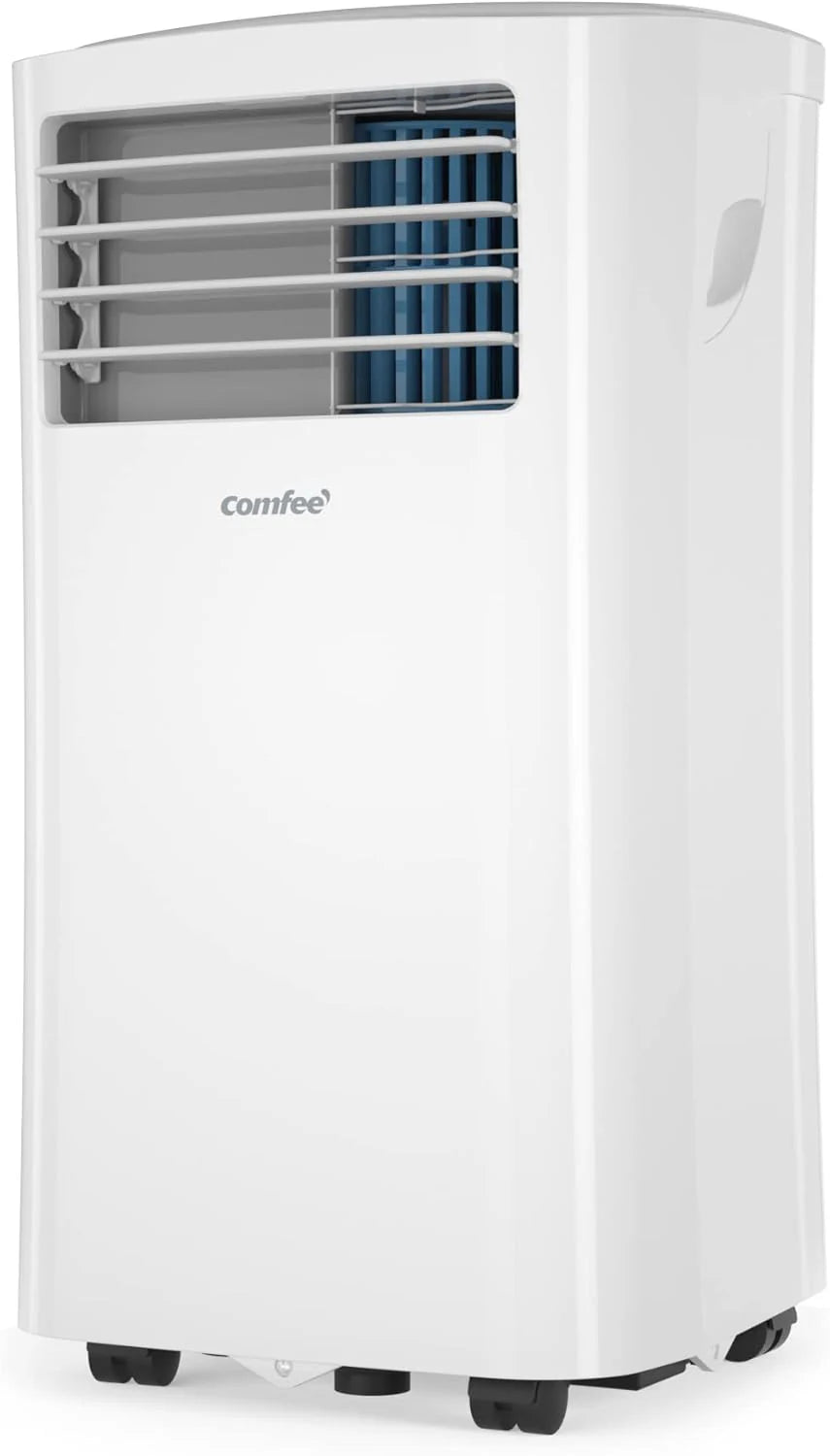 Comfee Mobiles Klimagerät MPPH-09CRN7, 9000 BTU 2,6kW, KühlenVentilierenEntfeuchten, Raumgröße bis 88m³(33㎡), Mobile Klimaanlage mit Abluftschlauch(09K-33m²-A)