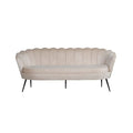 Venture Home 3-sitssoffa Calais Sammet(Beige)